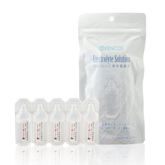 Electrolysis Liquid • Líquido electrolítico para inhalador (pack de 5 botellas)